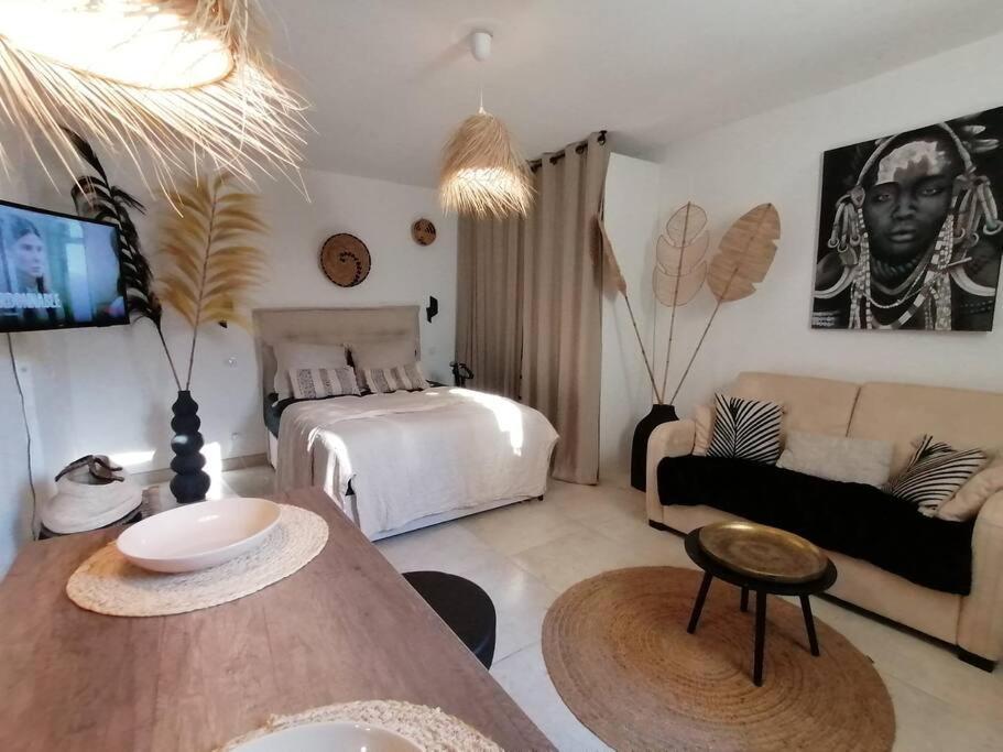 Superbe Studio Ethnique Apartman Hyères Kültér fotó